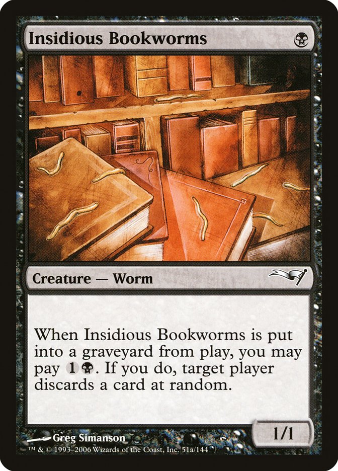 Insidious Bookworms [Coldsnap Theme Decks] | Gear Gaming Bentonville