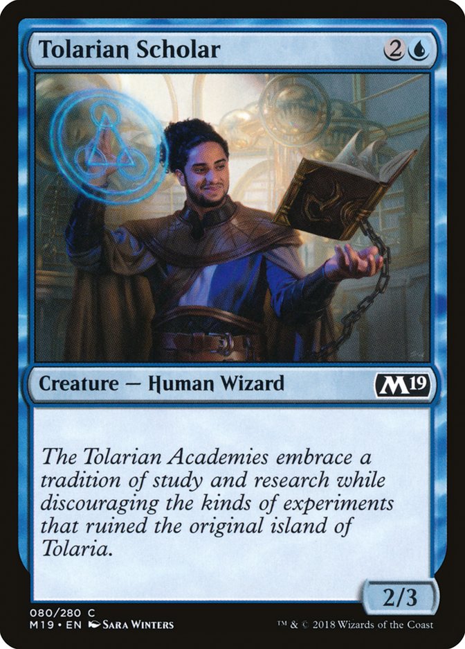 Tolarian Scholar [Core Set 2019] | Gear Gaming Bentonville