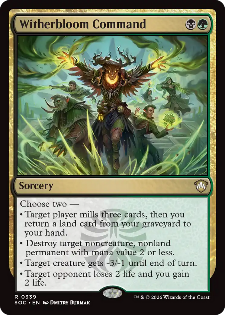 Witherbloom Command [Secrets of Strixhaven Commander] | Gear Gaming Bentonville