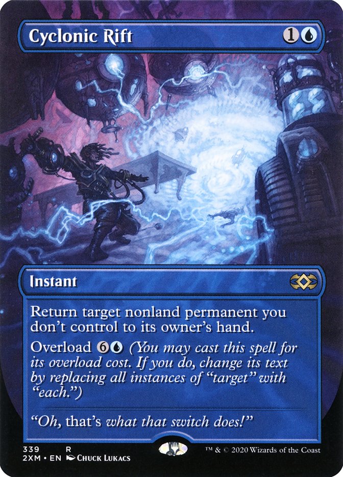 Cyclonic Rift (Toppers) [Double Masters] | Gear Gaming Bentonville