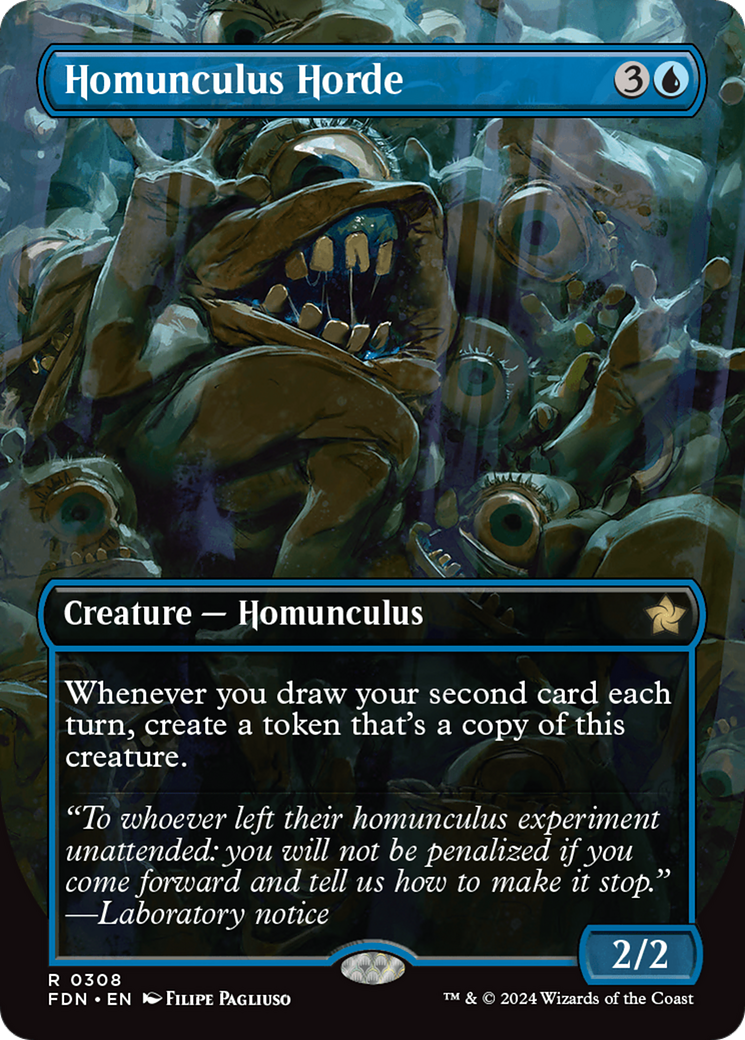 Homunculus Horde (Borderless) [Foundations] | Gear Gaming Bentonville