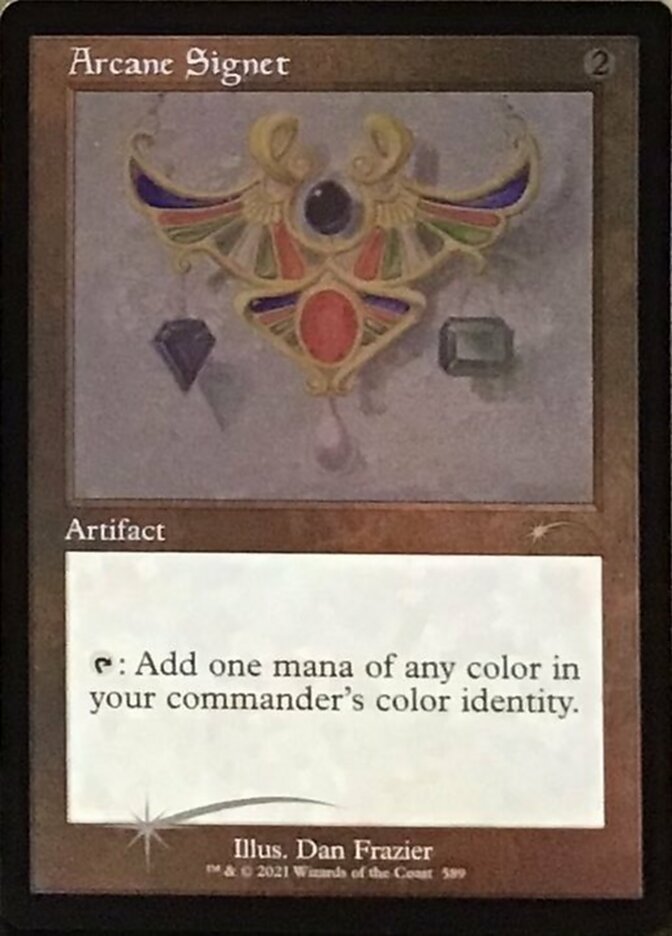 Arcane Signet (Retro) (Foil Etched) [Secret Lair Drop Promos] | Gear Gaming Bentonville