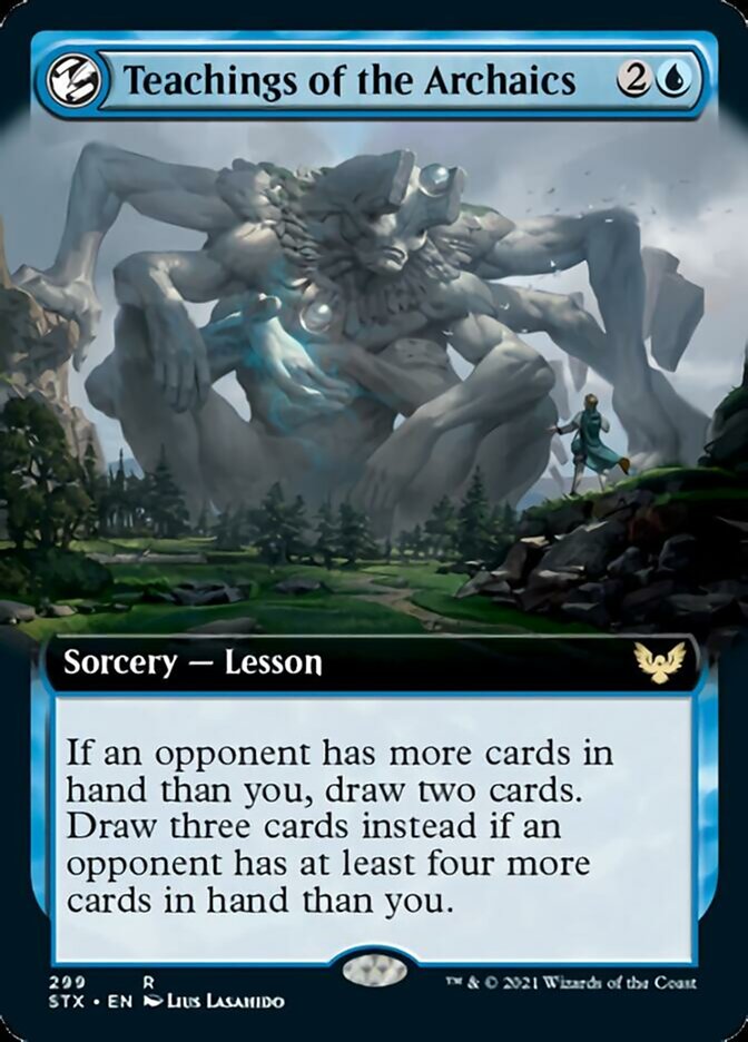 Teachings of the Archaics (Extended Art) [Strixhaven: School of Mages] | Gear Gaming Bentonville