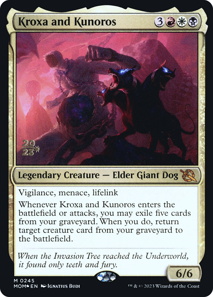 Kroxa and Kunoros [March of the Machine Prerelease Promos] | Gear Gaming Bentonville