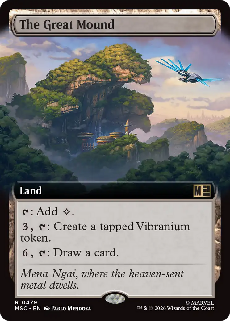 The Great Mound (Extended Art) [Marvel Super Heroes Commander] | Gear Gaming Bentonville