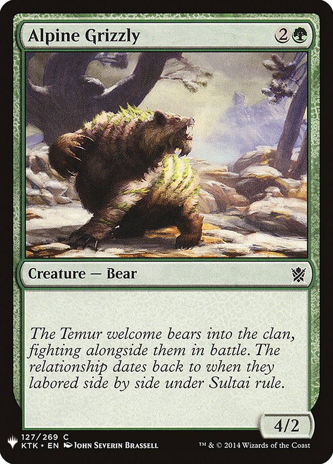 Alpine Grizzly [Mystery Booster] | Gear Gaming Bentonville