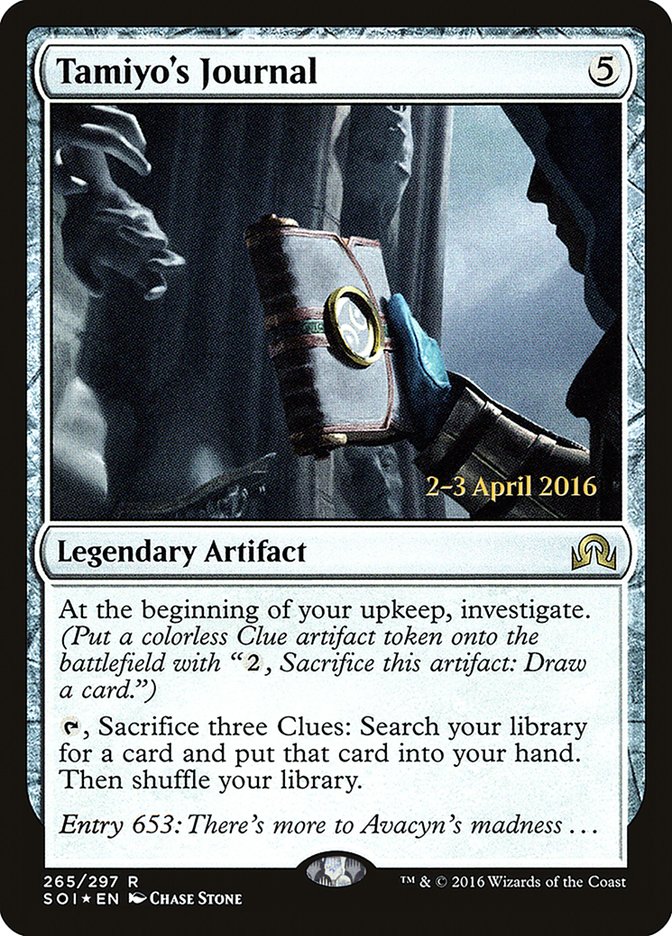 Tamiyo's Journal (Entry 653) [Shadows over Innistrad Promos] | Gear Gaming Bentonville