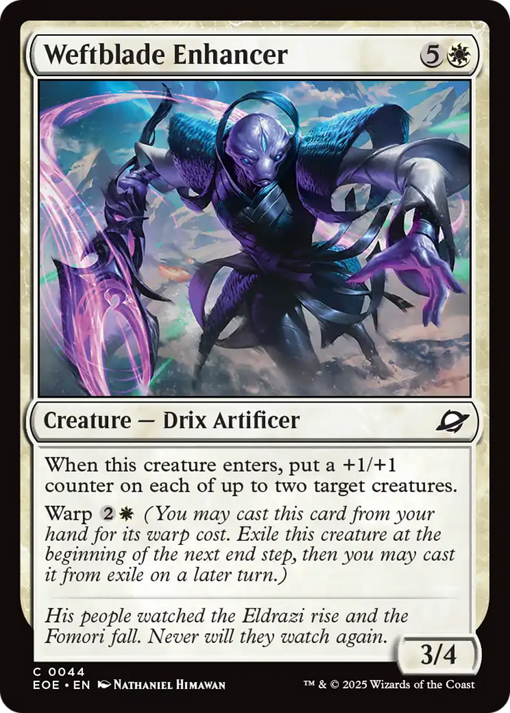 Weftblade Enhancer [Edge of Eternities] | Gear Gaming Bentonville