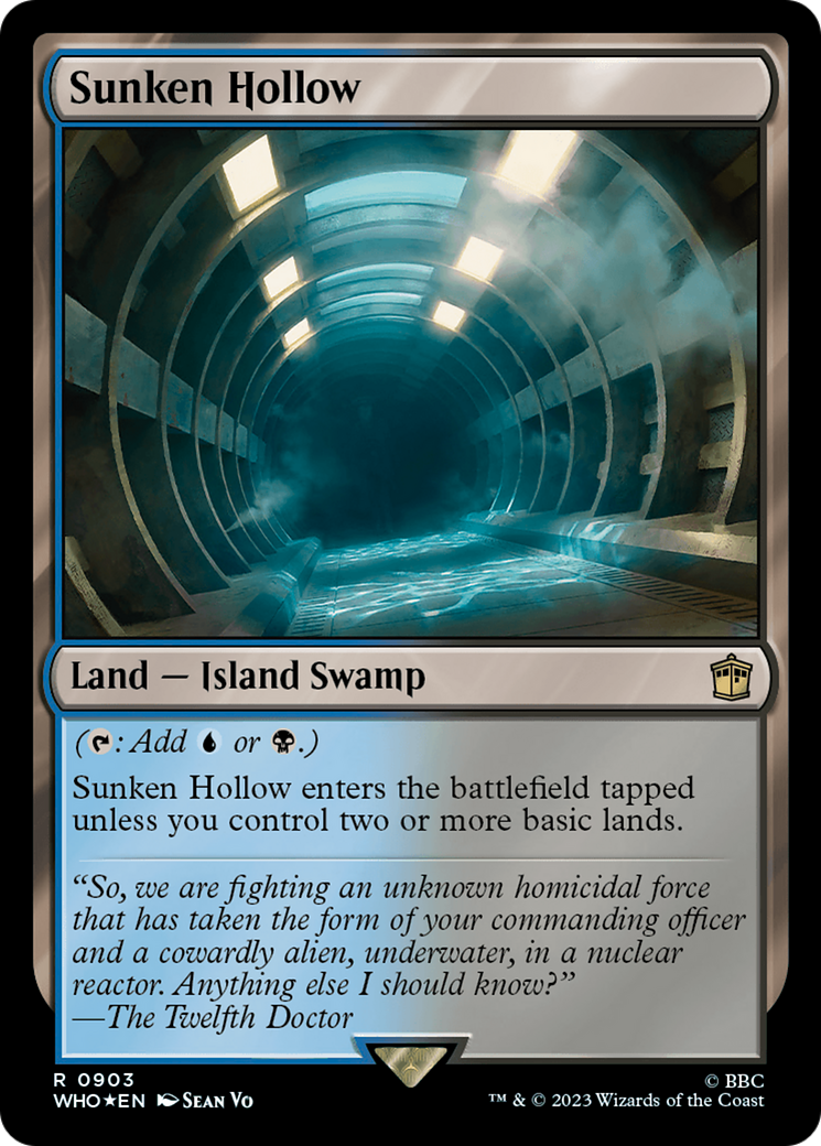 Sunken Hollow (Surge Foil) [Doctor Who] | Gear Gaming Bentonville