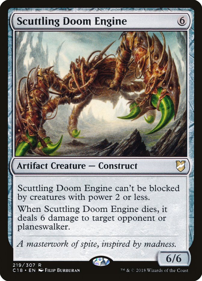 Scuttling Doom Engine [Commander 2018] | Gear Gaming Bentonville