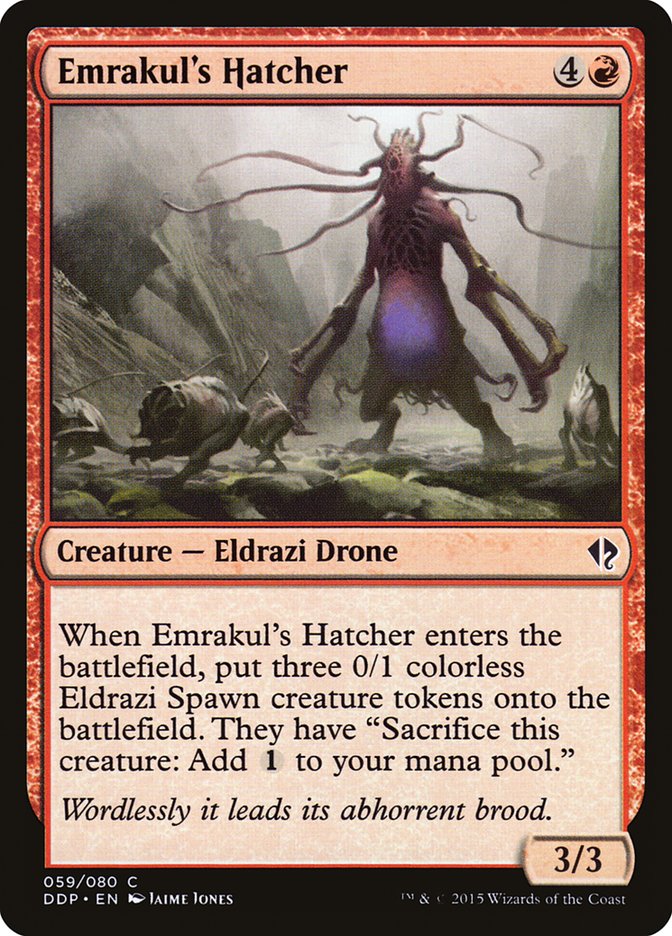 Emrakul's Hatcher [Duel Decks: Zendikar vs. Eldrazi] | Gear Gaming Bentonville