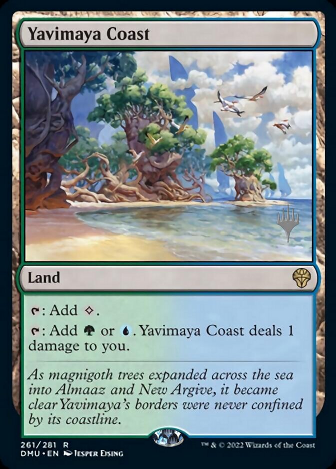 Yavimaya Coast (Promo Pack) [Dominaria United Promos] | Gear Gaming Bentonville