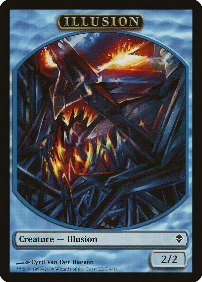 Illusion Token [Zendikar Tokens] | Gear Gaming Bentonville