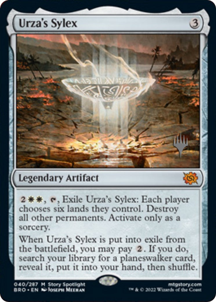 Urza's Sylex (Promo Pack) [The Brothers' War Promos] | Gear Gaming Bentonville