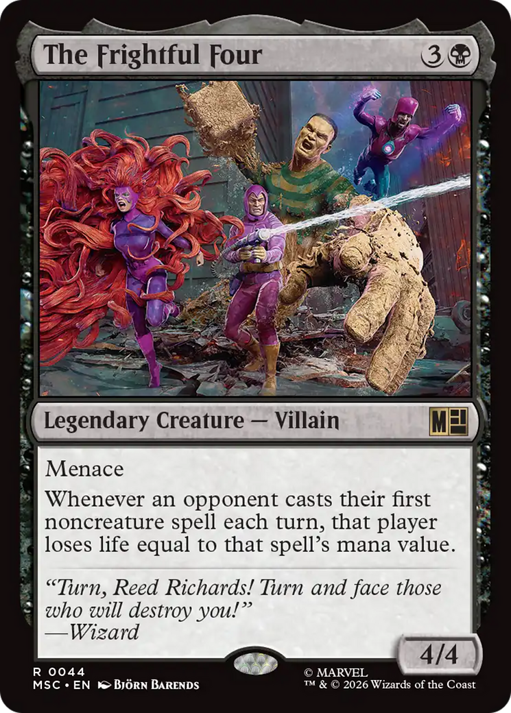 The Frightful Four (Surge Foil) [Marvel Super Heroes Commander] | Gear Gaming Bentonville