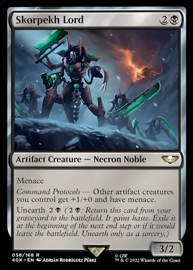 Skorpekh Lord (Surge Foil) [Warhammer 40,000] | Gear Gaming Bentonville