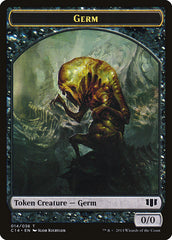 Germ // Zombie (016/036) Double-Sided Token [Commander 2014 Tokens] | Gear Gaming Bentonville