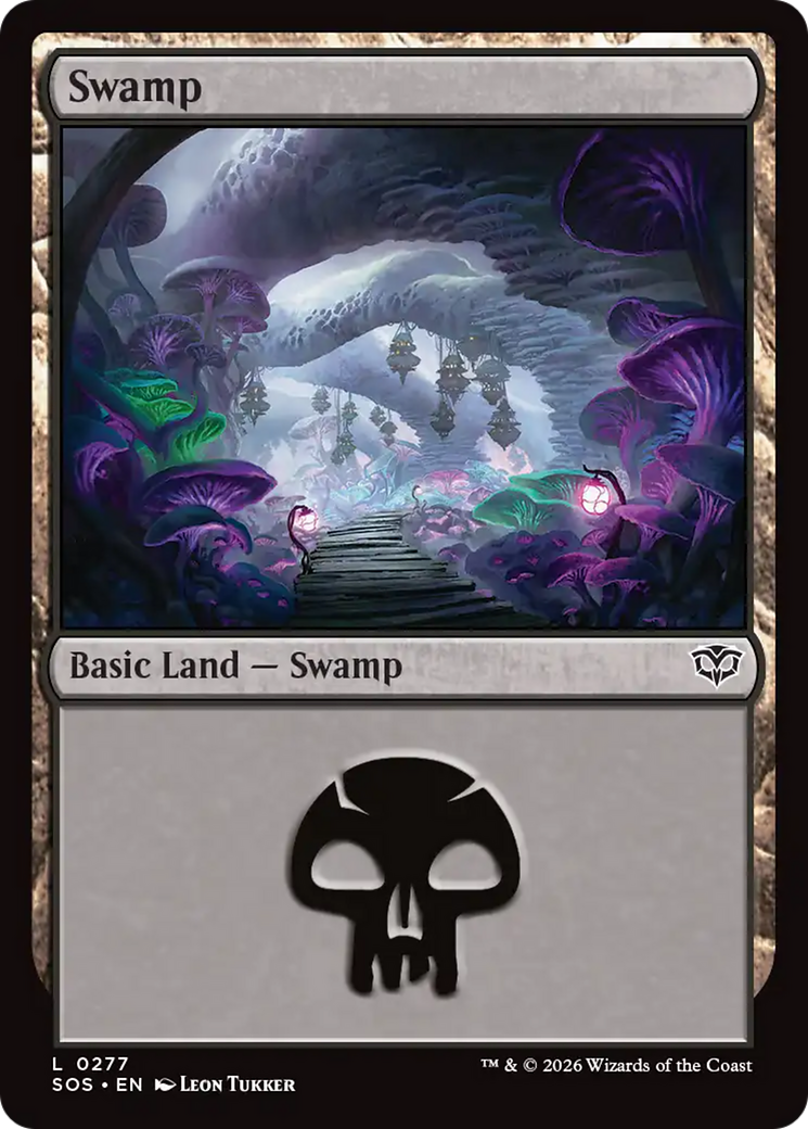 Swamp (0277) [Secrets of Strixhaven] | Gear Gaming Bentonville