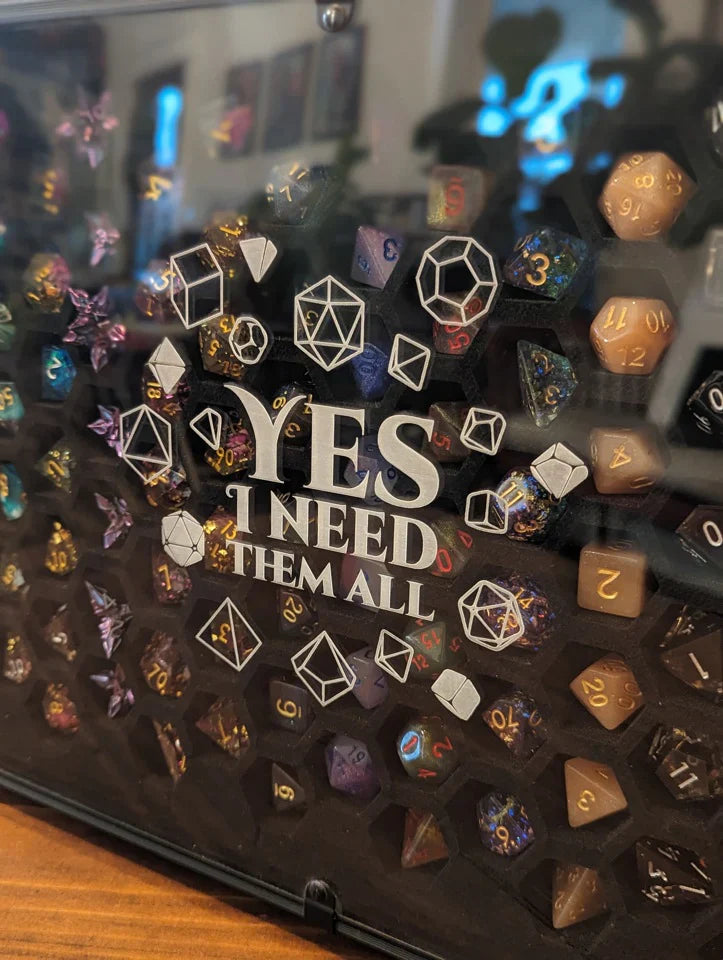 NTSD Gaming - Yes I Need Them All - Dice Case | Gear Gaming Bentonville