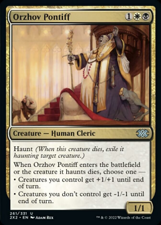 Orzhov Pontiff [Double Masters 2022] | Gear Gaming Bentonville