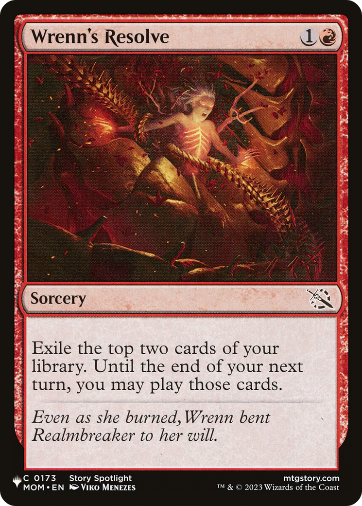 Wrenn's Resolve [The List Reprints] | Gear Gaming Bentonville