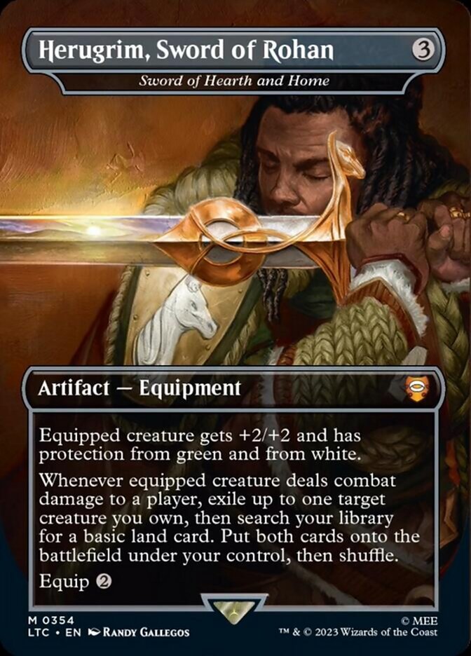 Herugrim, Sword of Rohan - Sword of Hearth and Home [The Lord of the Rings: Tales of Middle-Earth Commander] | Gear Gaming Bentonville
