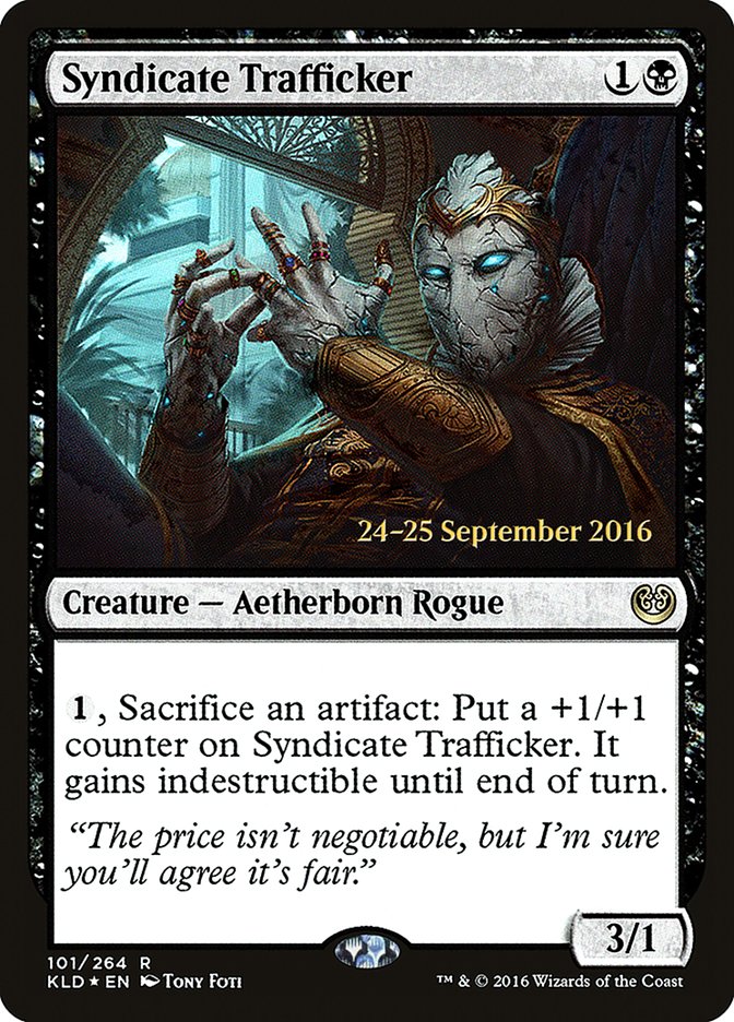 Syndicate Trafficker [Kaladesh Prerelease Promos] | Gear Gaming Bentonville