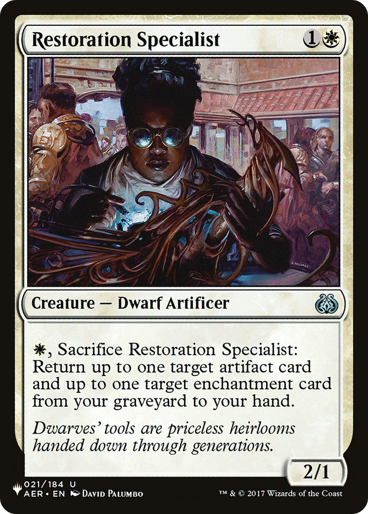 Restoration Specialist [The List Reprints] | Gear Gaming Bentonville