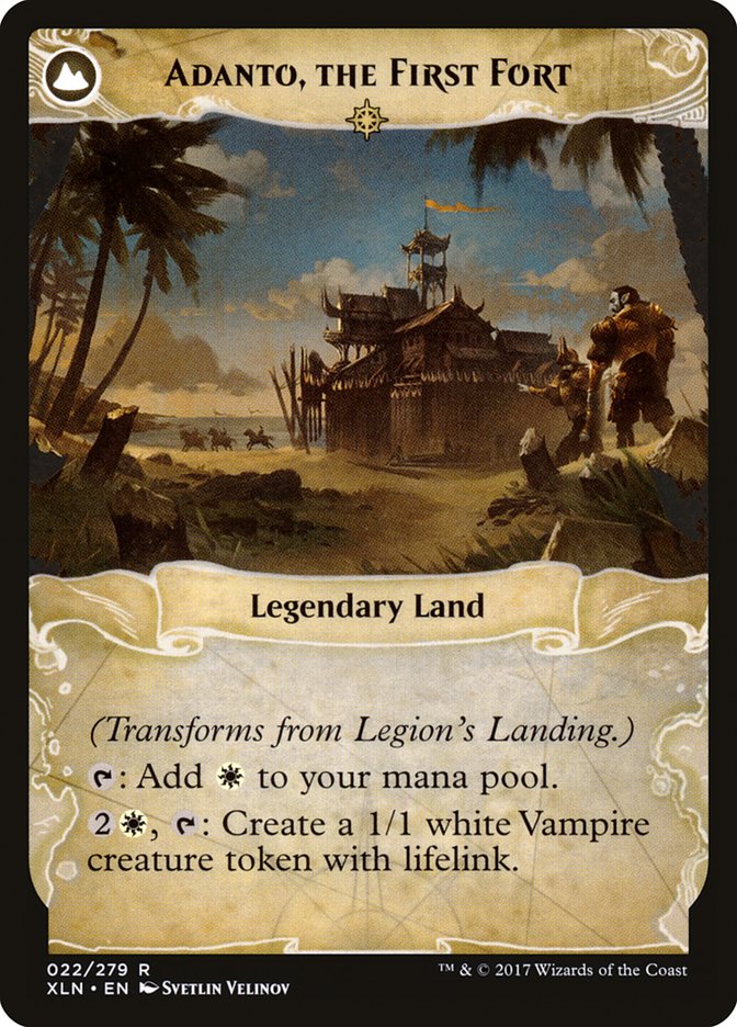 Legion's Landing // Adanto, the First Fort [Ixalan] | Gear Gaming Bentonville