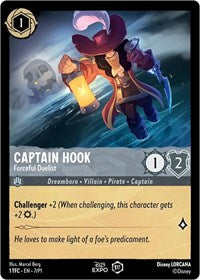 Captain Hook - Forceful Duelist (7) [D23 Promos] | Gear Gaming Bentonville