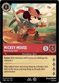 Mickey Mouse - Brave Little Tailor (1) [D23 Promos] | Gear Gaming Bentonville