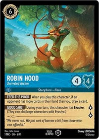 Robin Hood - Unrivaled Archer (6) [D23 Promos] | Gear Gaming Bentonville