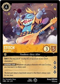 Stitch - Rock Star (2) [D23 Promos] | Gear Gaming Bentonville
