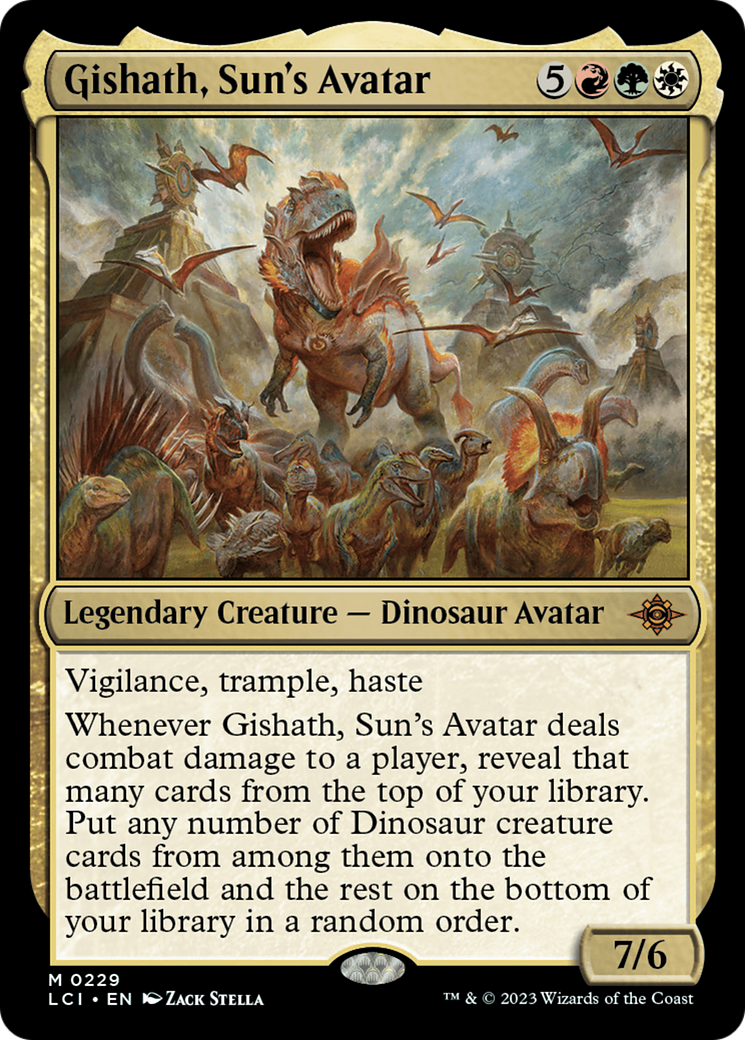 Gishath, Sun's Avatar [The Lost Caverns of Ixalan] | Gear Gaming Bentonville