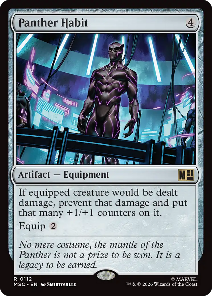 Panther Habit [Marvel Super Heroes Commander] | Gear Gaming Bentonville