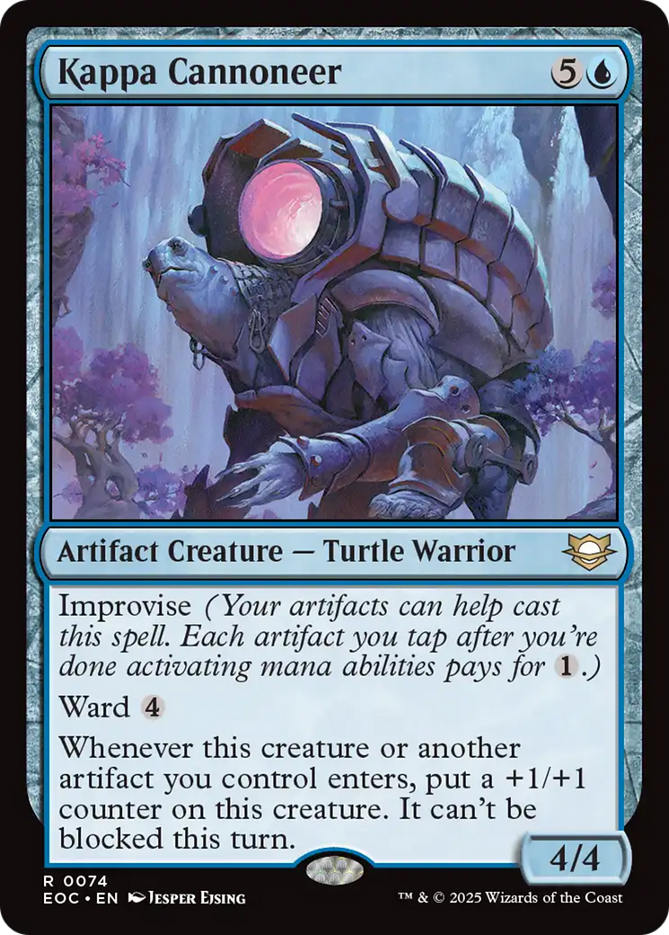 Kappa Cannoneer [Edge of Eternities Commander] | Gear Gaming Bentonville