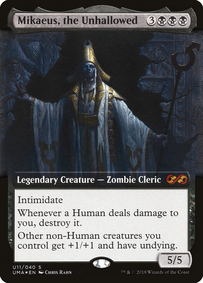 Mikaeus, the Unhallowed (Topper) [Ultimate Masters Box Topper] | Gear Gaming Bentonville