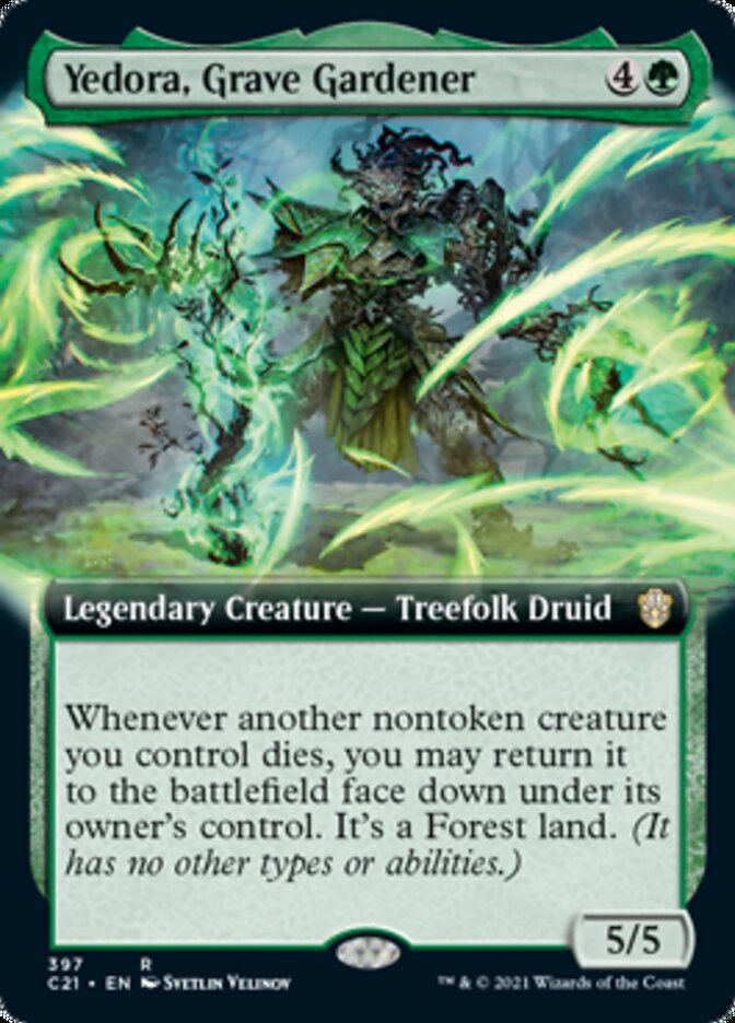 Yedora, Grave Gardener (Extended Art) [Commander 2021] | Gear Gaming Bentonville