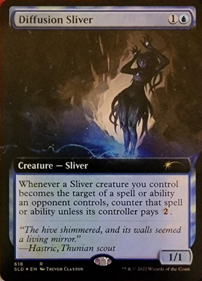 Diffusion Sliver (Extended Art) [Secret Lair Drop Promos] | Gear Gaming Bentonville