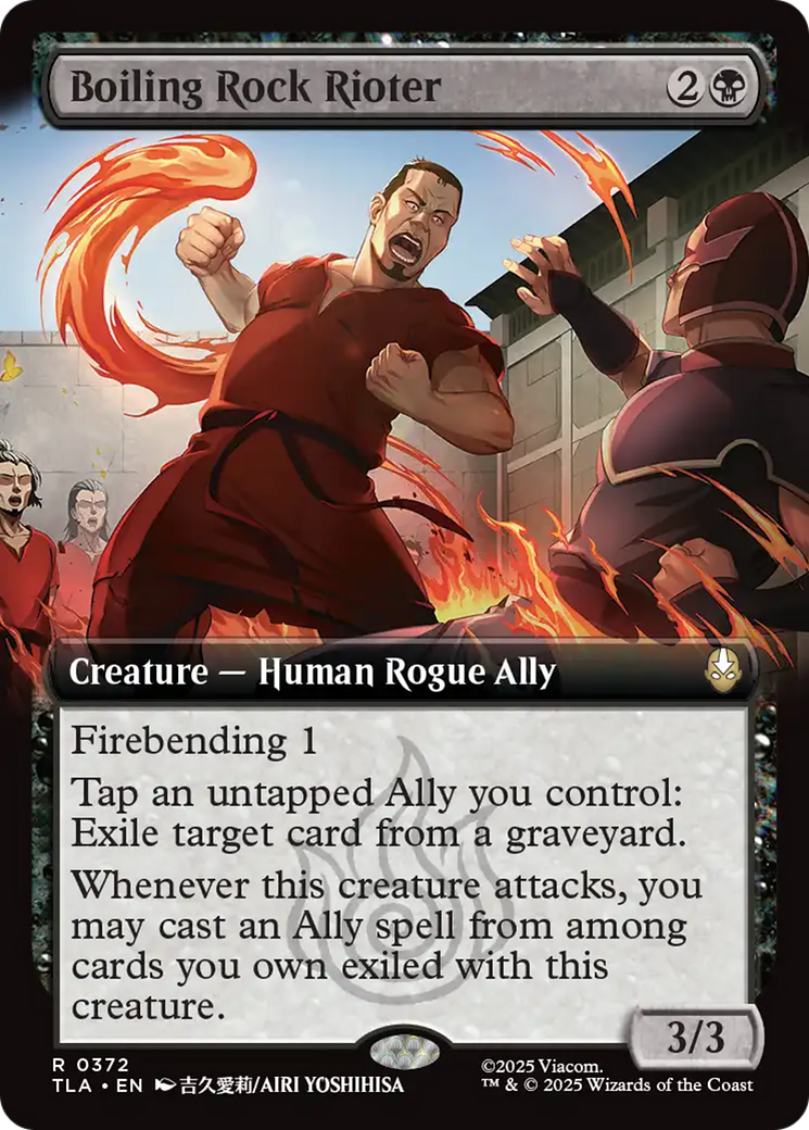 Boiling Rock Rioter (Extended Art) [Avatar: The Last Airbender] | Gear Gaming Bentonville