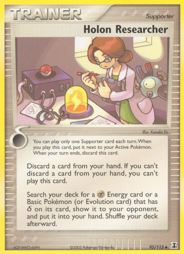 Holon Researcher (95/113) [EX: Delta Species] | Gear Gaming Bentonville