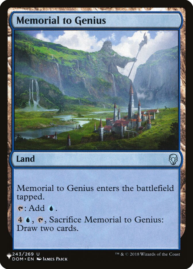 Memorial to Genius [The List] | Gear Gaming Bentonville