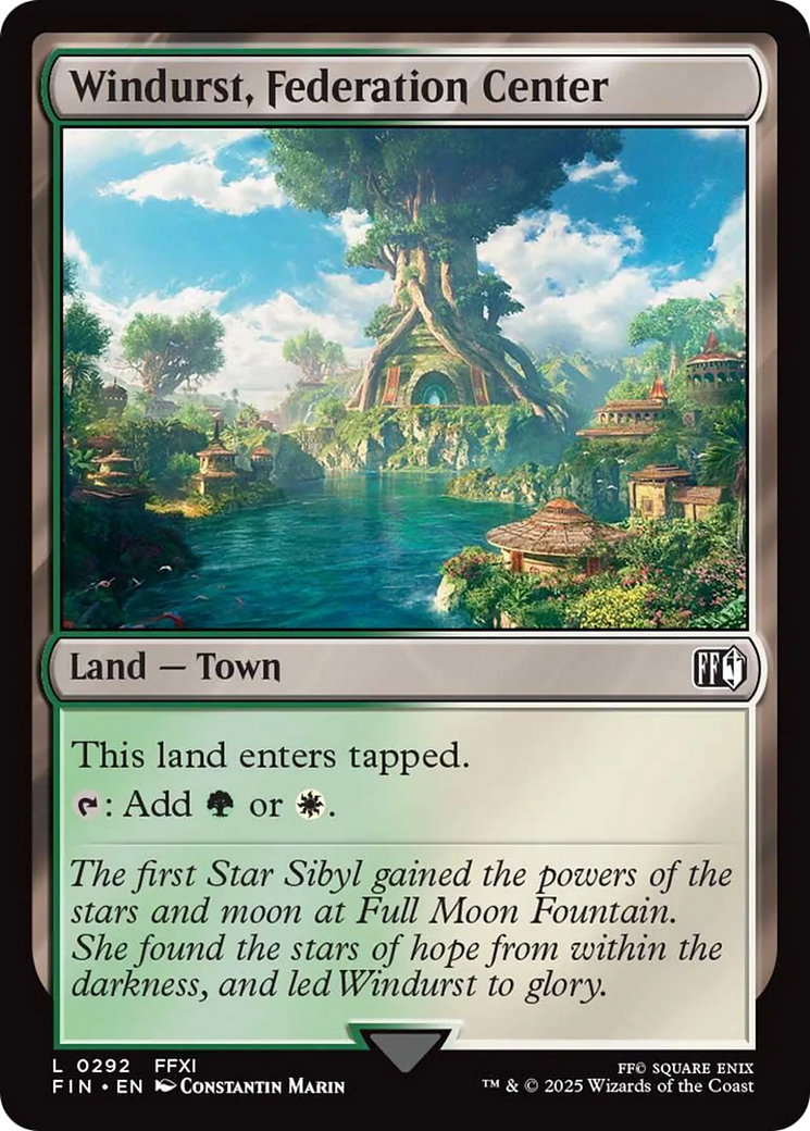 Windurst, Federation Center [FINAL FANTASY] | Gear Gaming Bentonville