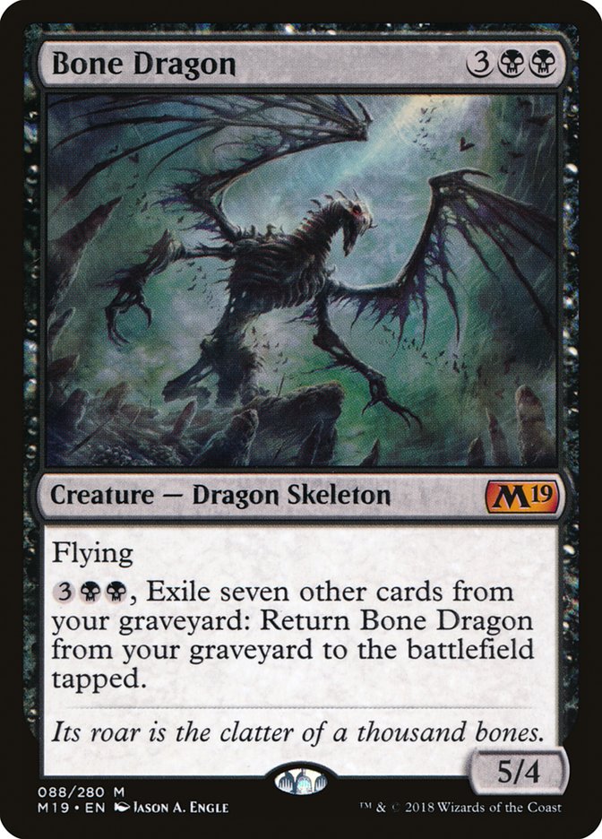 Bone Dragon [Core Set 2019] | Gear Gaming Bentonville