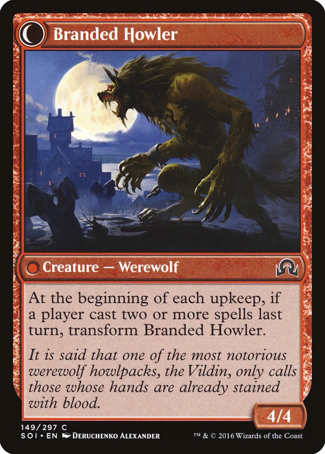 Convicted Killer // Branded Howler [Shadows over Innistrad] | Gear Gaming Bentonville