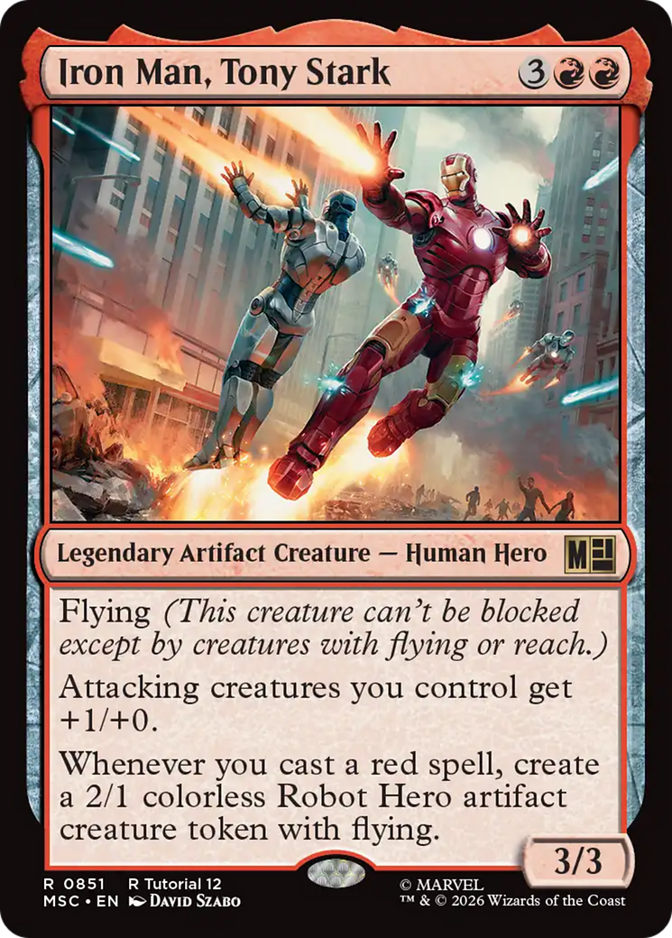 Iron Man, Tony Stark [Marvel Super Heroes Commander] | Gear Gaming Bentonville
