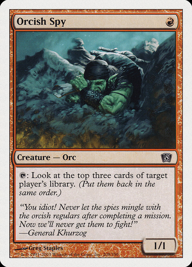 Orcish Spy [Eighth Edition] | Gear Gaming Bentonville