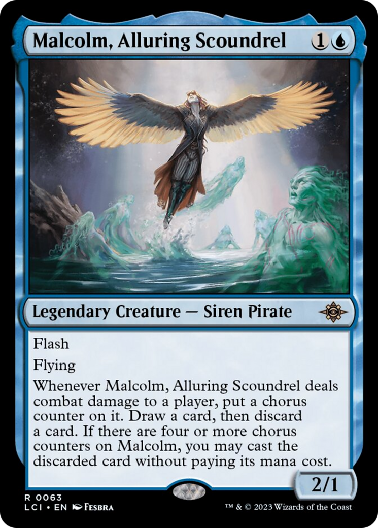 Malcolm, Alluring Scoundrel [The Lost Caverns of Ixalan] | Gear Gaming Bentonville