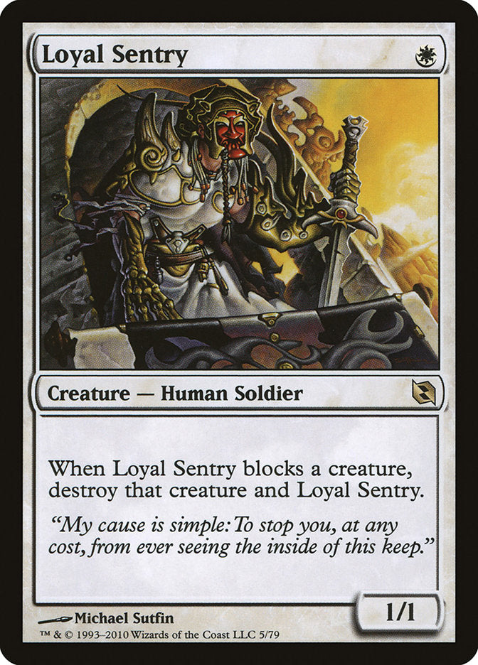 Loyal Sentry [Duel Decks: Elspeth vs. Tezzeret] | Gear Gaming Bentonville