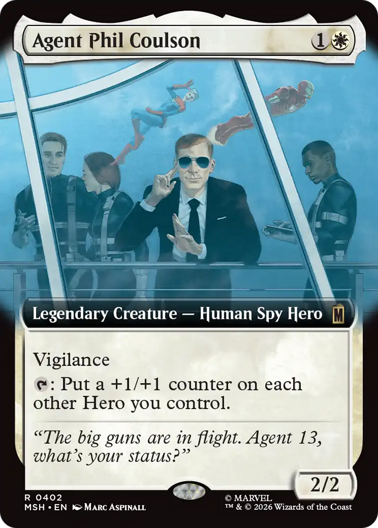 Agent Phil Coulson (Extended Art) [Marvel Super Heroes] | Gear Gaming Bentonville